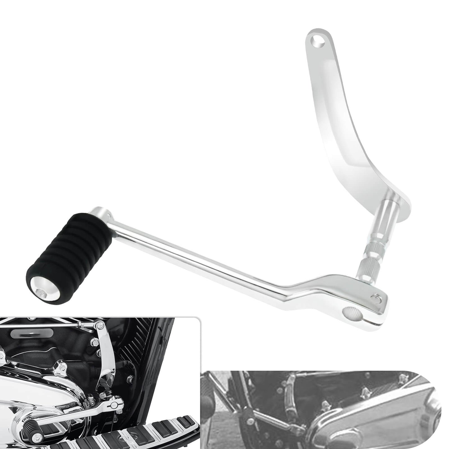 Extended Shaft Gear Shift Shifter Peg Toe Chrome Fit For Harley Softail FL 2018-UP | HCmotorku