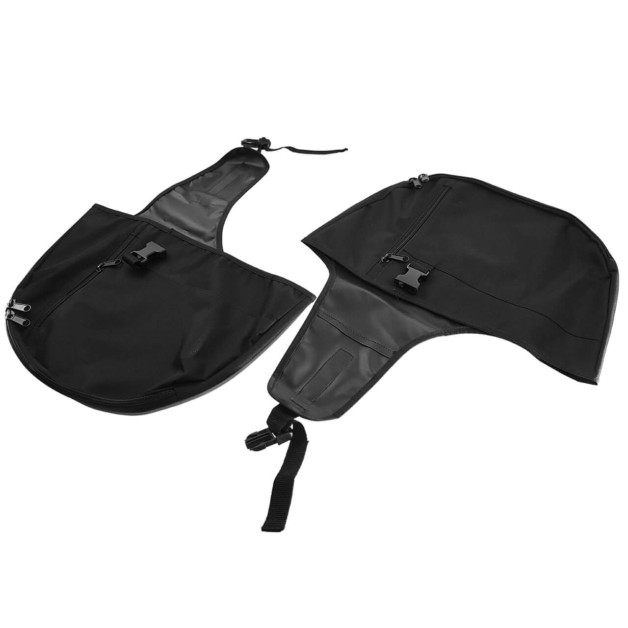 1 Pair Soft Lowers Chaps Leg Warmer Bag Fit For Harley Dyna Fat Bob FXDL 2006-2017 | HCmotorku