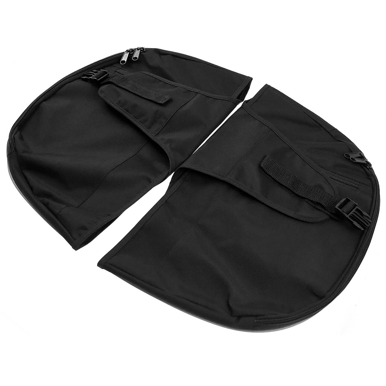1 Pair Soft Lowers Chaps Leg Warmer Bag Fit For Harley Dyna Fat Bob FXDL 2006-2017 | HCmotorku