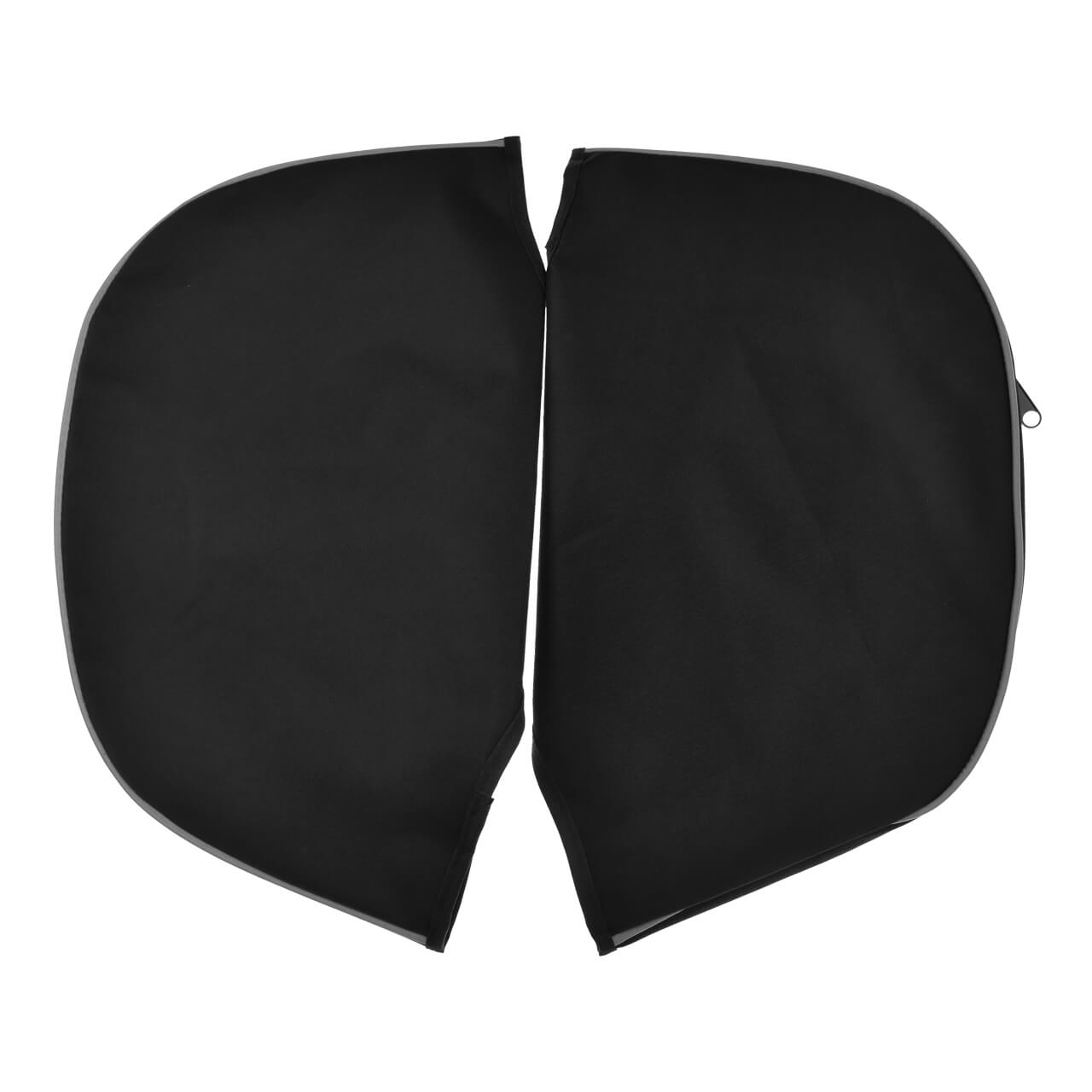 1 Pair Soft Lowers Chaps Leg Warmer Bag Fit For Harley Dyna Fat Bob FXDL 2006-2017 | HCmotorku