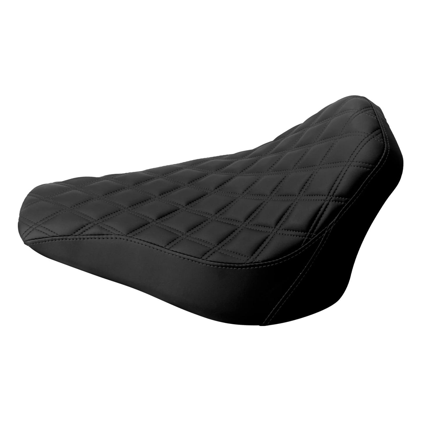 Diamond Solo Seat Black For Harley Softail Rocker C FXCWC 2008-2017 Breakout FXSB 2013 | HCmotorku