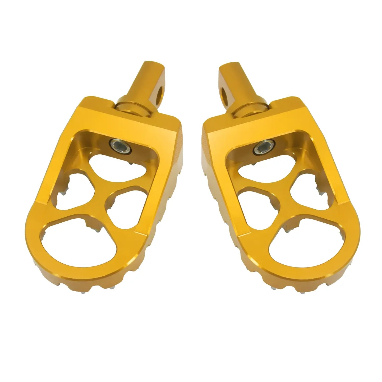 CNC Foot Pegs Floorboards MX Fat Pedals Fit Harley Softail Road King | HCmotorku