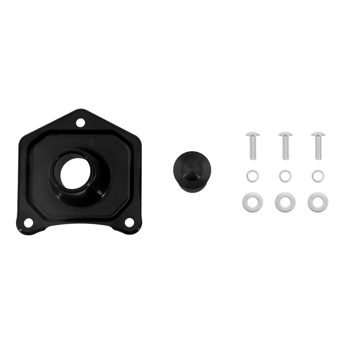 Solenoid Cover Push Button Starter Black Fit For Harley Dyna Twin Cam 1999-2017 | HCmotorku