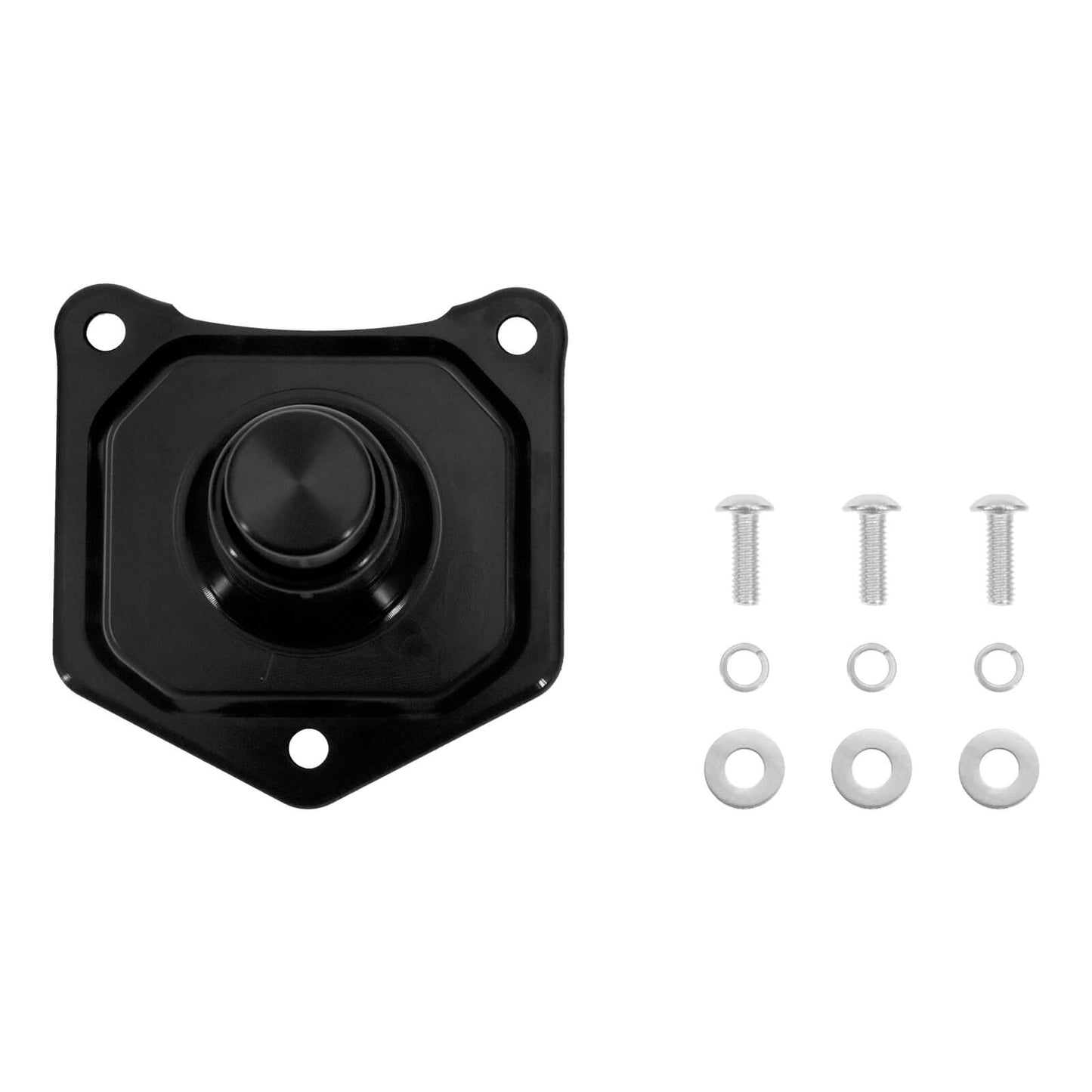 Solenoid Cover Push Button Starter Black Fit For Harley Dyna Twin Cam 1999-2017 | HCmotorku