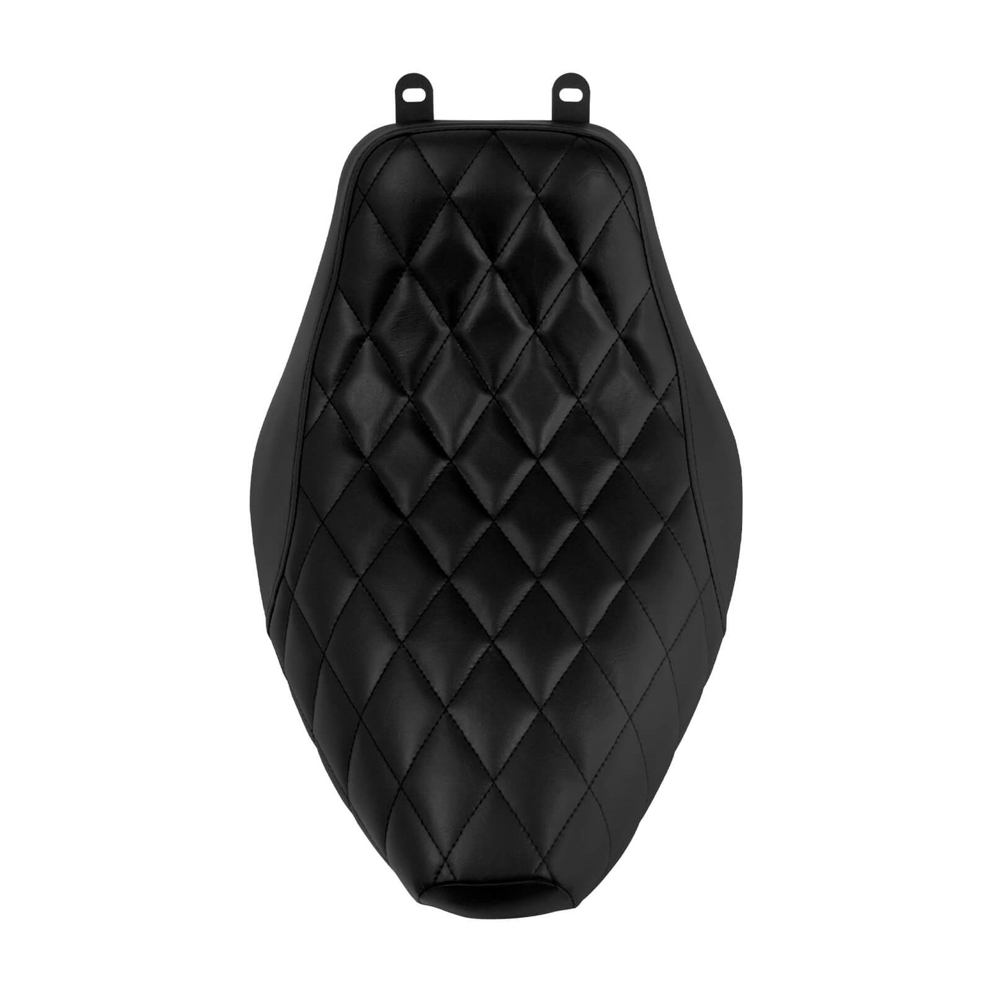 Solo Seat Cushion Black Single Line Diamond Fit For Harley Heritage Softail Deluxe 2006-2017 | HCmotorku