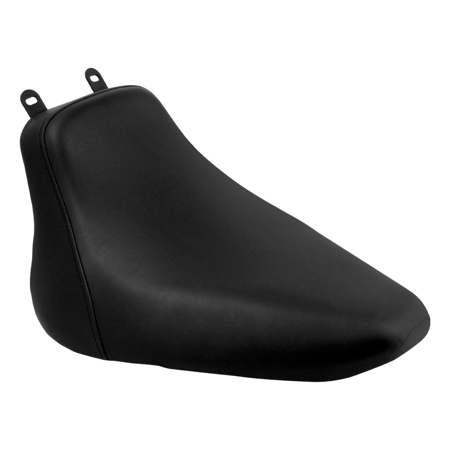 Solo Seat Cushion Black Pure Leather Fit For Harley Heritage Softail Deluxe 2006-2017 | HCmotorku