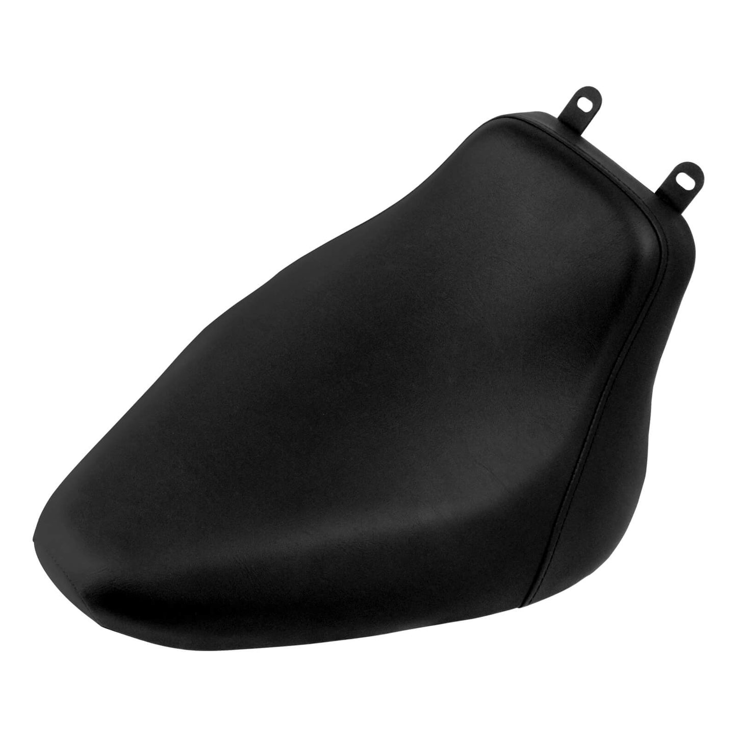Solo Seat Cushion Black Pure Leather Fit For Harley Heritage Softail Deluxe 2006-2017 | HCmotorku