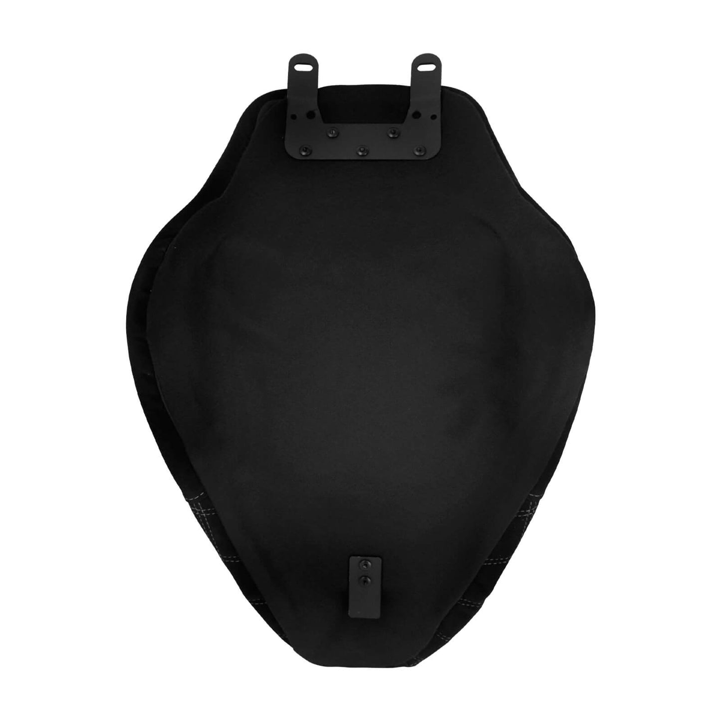 Solo Seat Cushion Suede White Line Diamond Fit For Harley Heritage Softail Deluxe 2006-2017 | HCmotorku