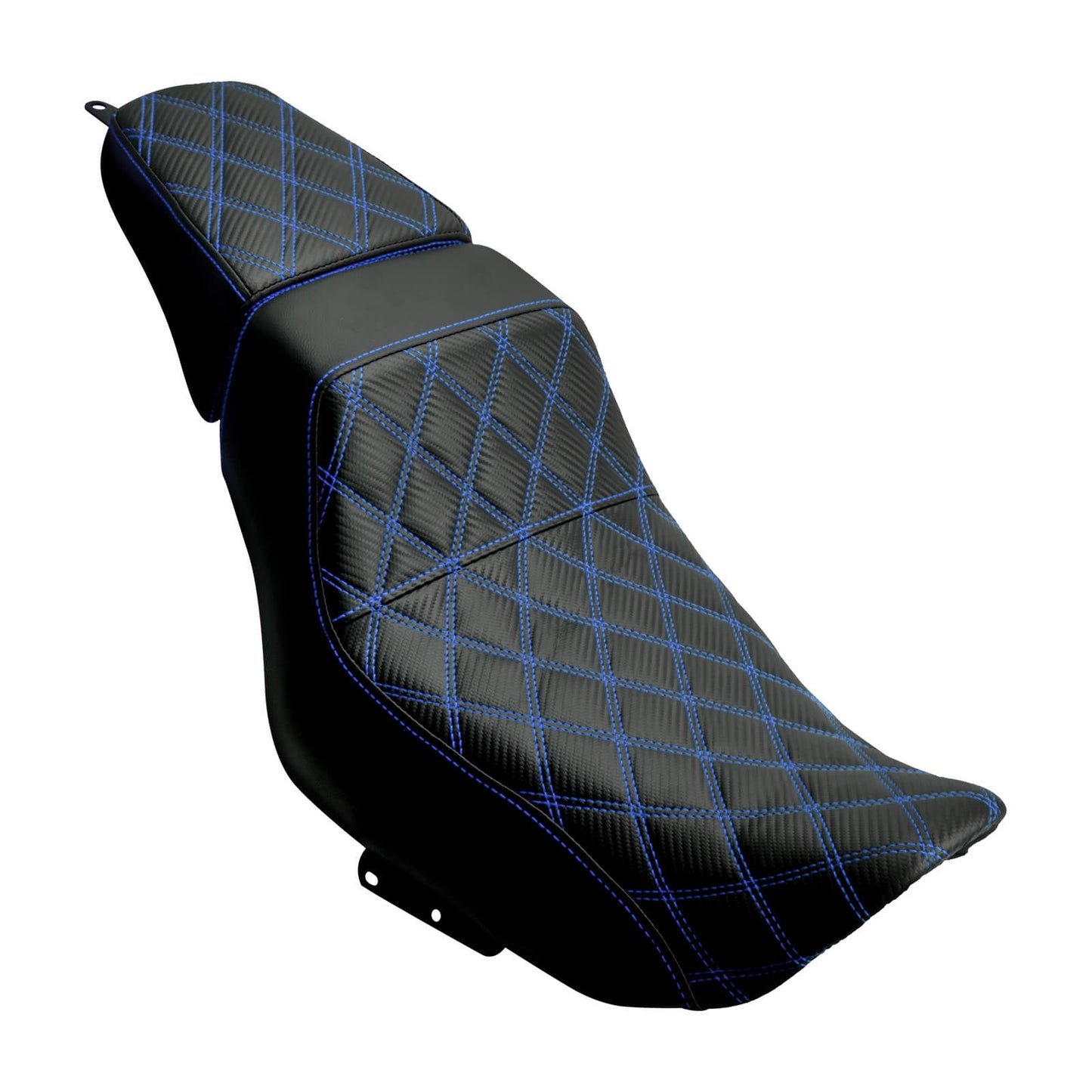 Driver Passenger Leather One-Piece Seat Blue For Harley Nightster RH975 RH975S 2022-UP | HCmotorku
