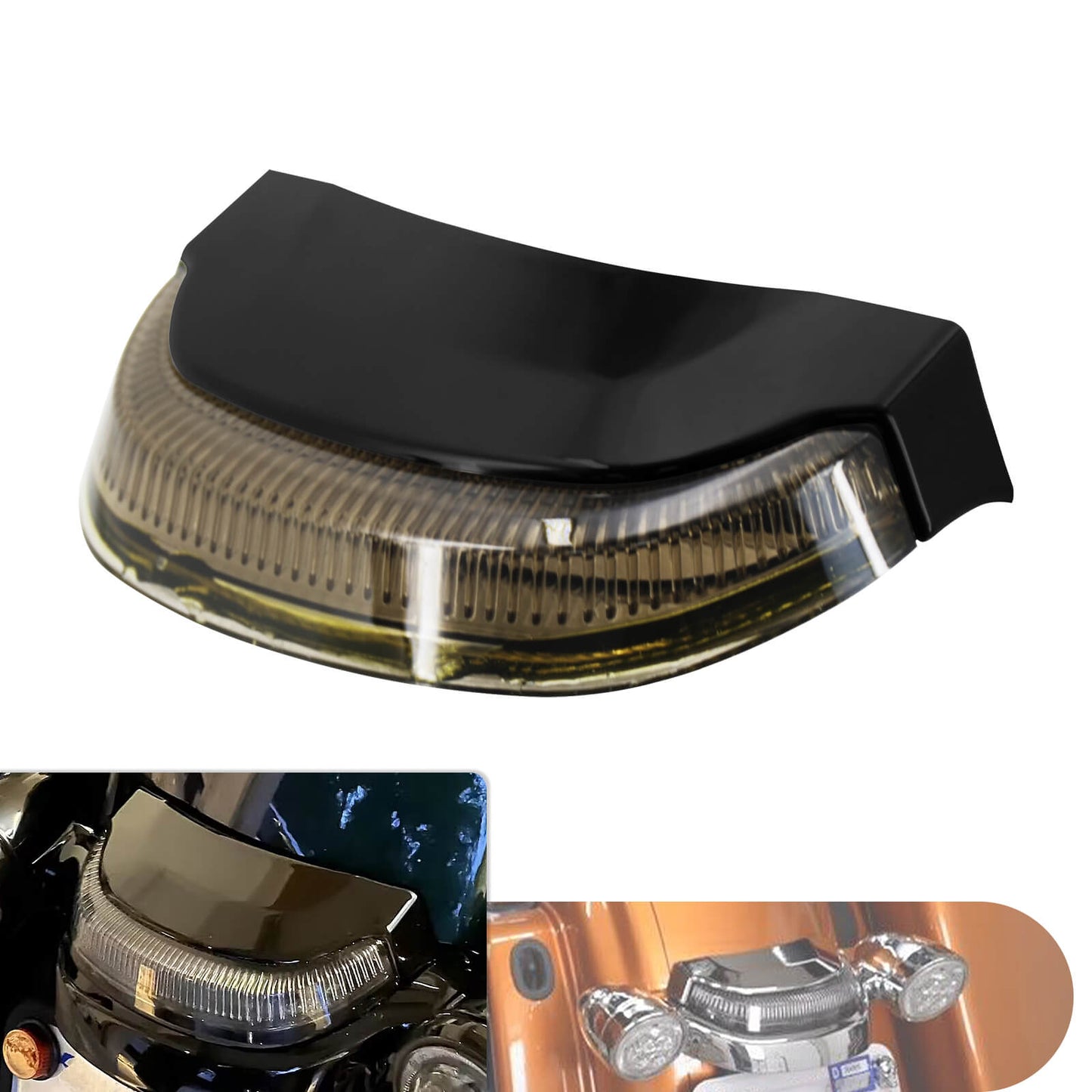 Crown Tail Bar Light With Flashing Lighting Fit For Touring Street Glide 2014-2023 | HCmotorku