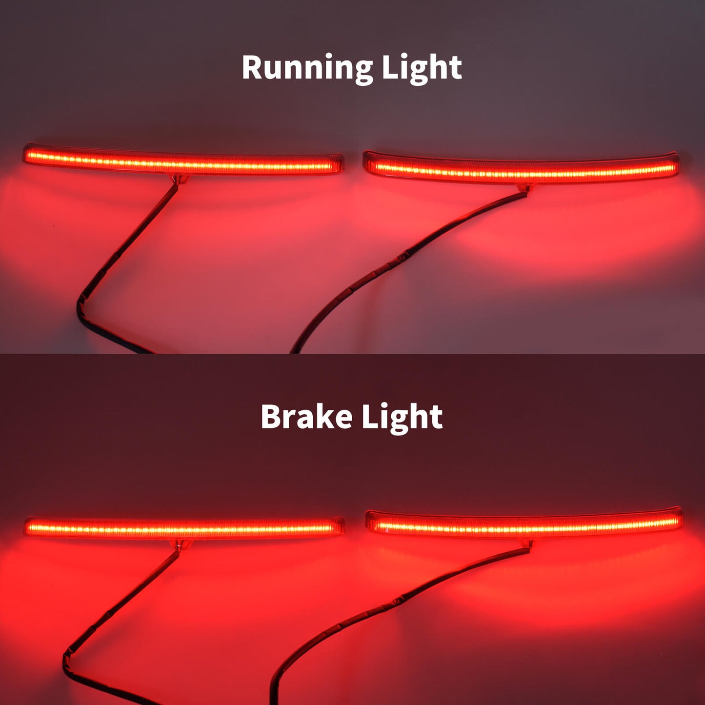 Motorcycle Rear Fender Blades Led Tail Brake Light for Harley Tri Glide 2009-2025 | HCmotorku
