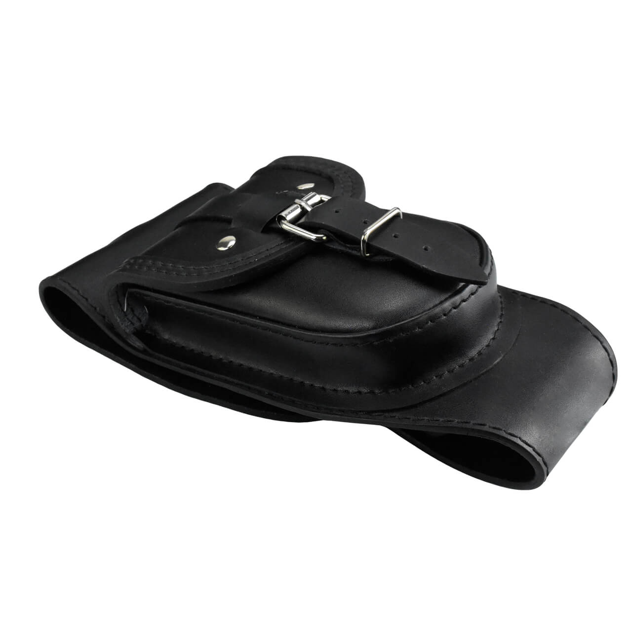 PU Leather Fuel Tank Chap Cover Panel Bag Black Fit For Harley Sportster XL 48 | HCmotorku