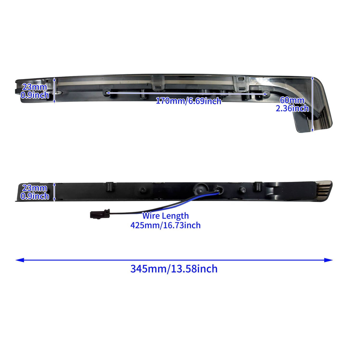 Tour Pack Accent Side Marker LED Light Fit For Harley Road King Glide 2006-2025 | HCmotorku