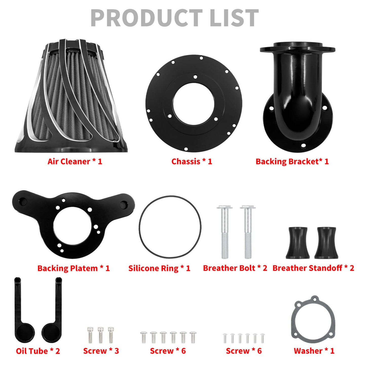 CNC Air Cleaner Filter Fit For Harley Touring Electra Street Road Glide 2000-2007 | HCmotorku