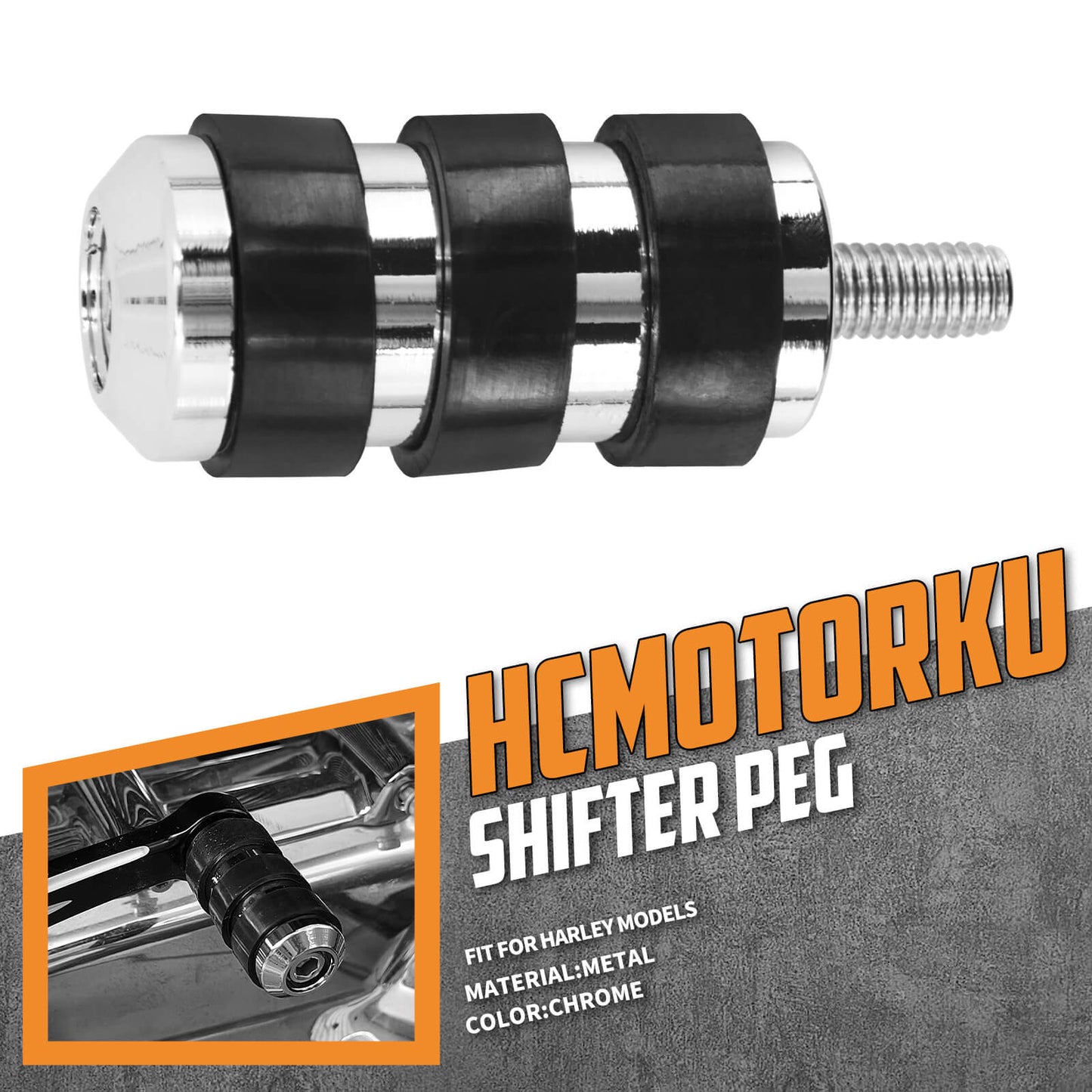 Shift Pedal Brake Lever Toe Shifter Peg Fit For Harley Touring Sportster Dyna Softail 1984-2025 | HCmotorku