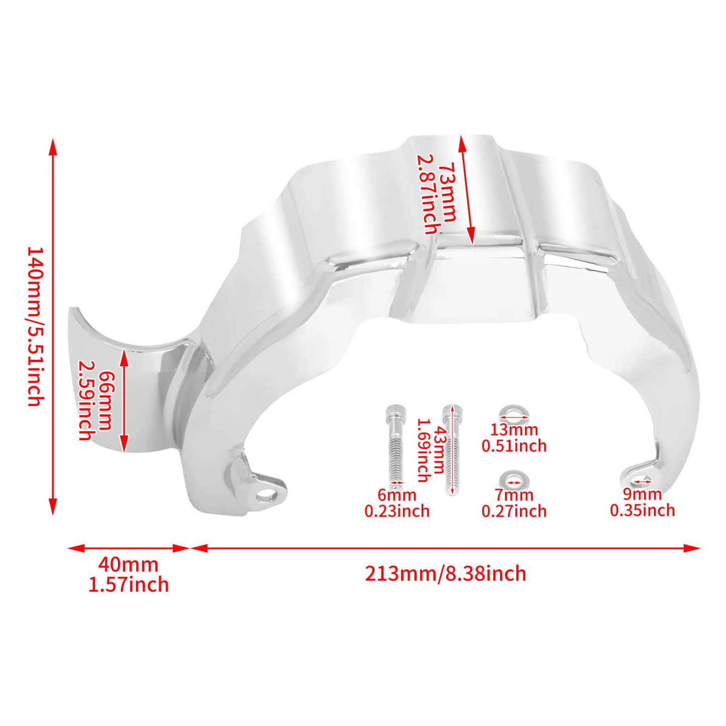 Transmission Shroud Cover For Harley Touring 2017-2023 | HCmotorku