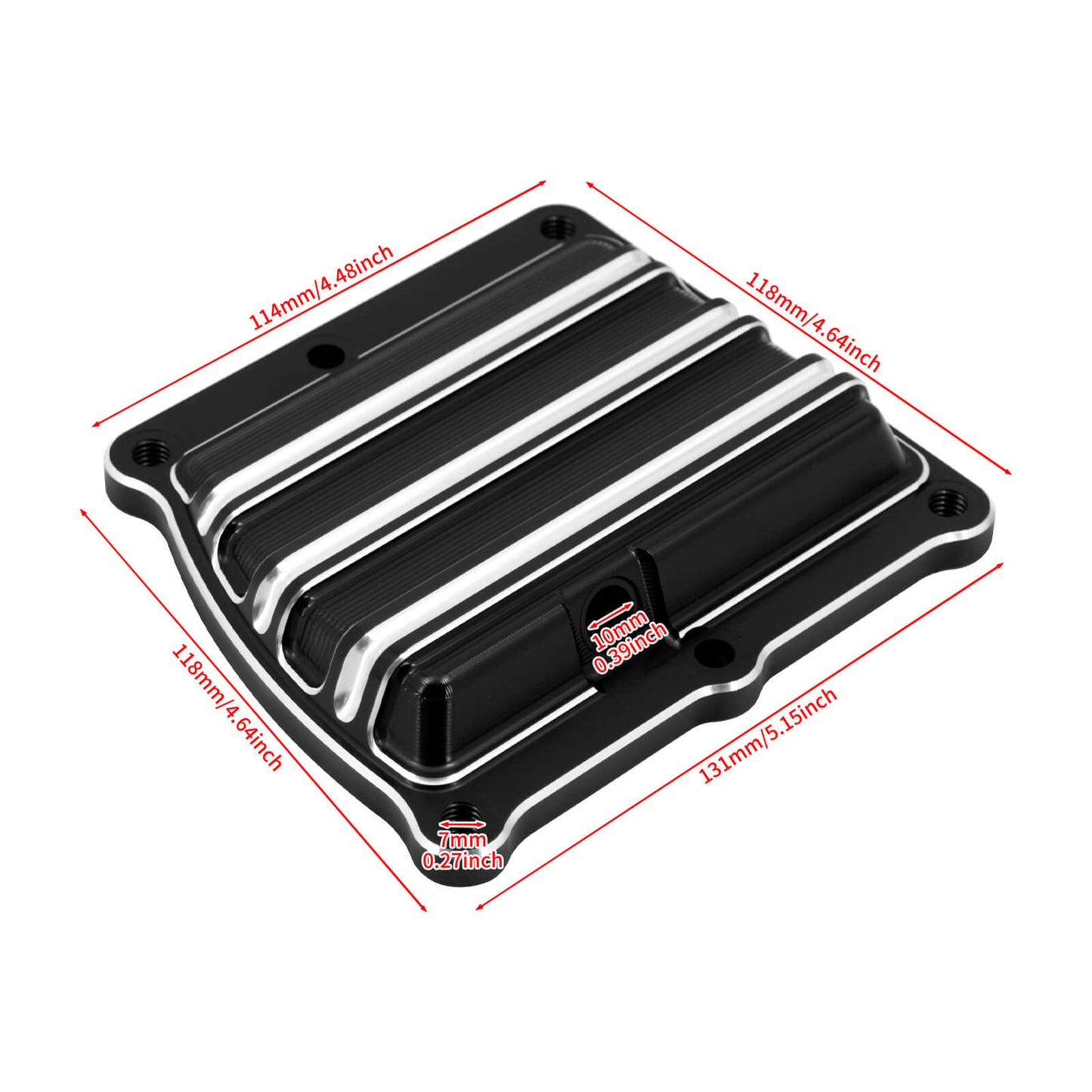 CNC Transmission Top Cover Aluminum Fit Harley M8 Touring 2017-UP Softail 2018-UP | HCmotorku