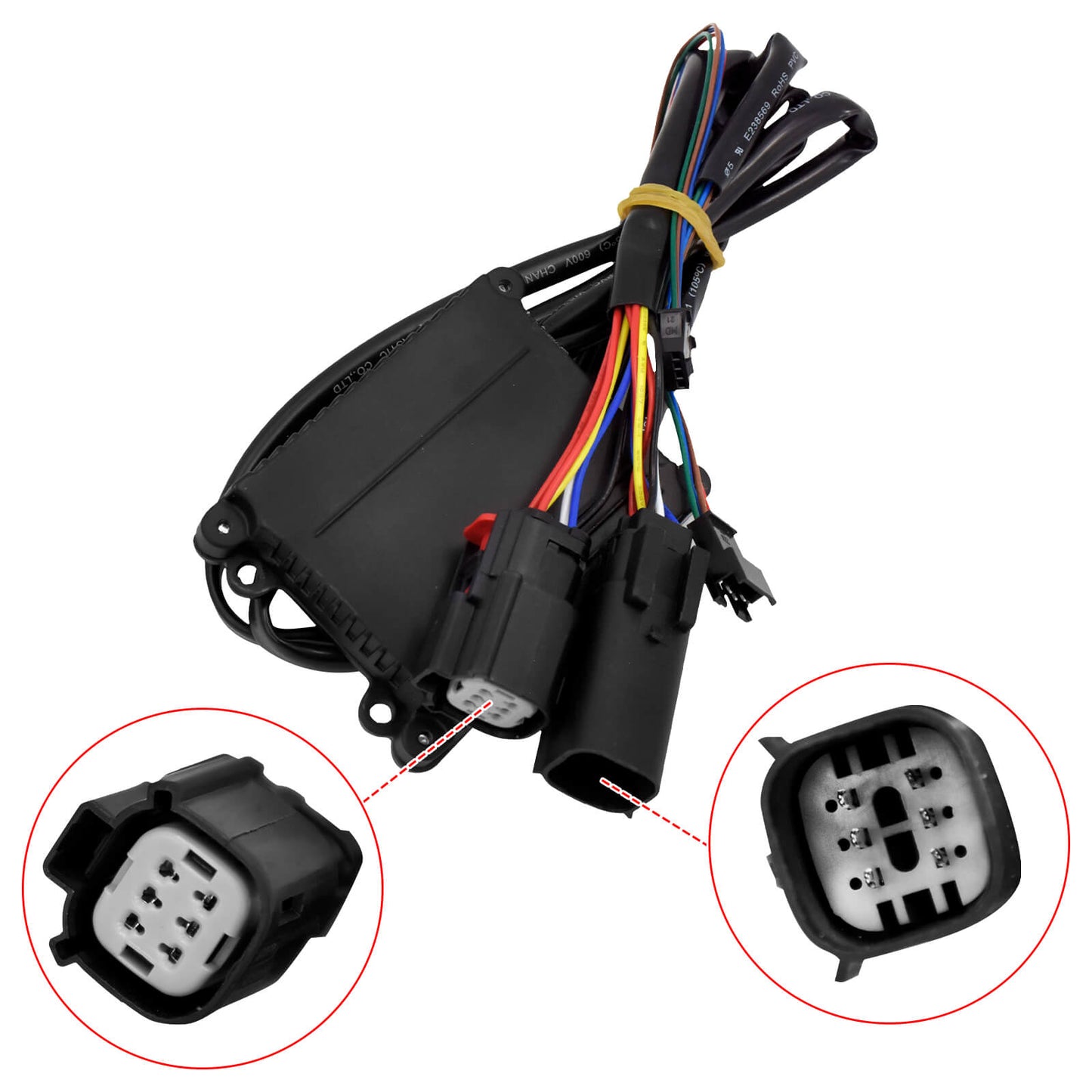 Wide Saddlebag Running Turn Signal Brake Light Red Fit For Touring 2014-2022 | HCmotorku