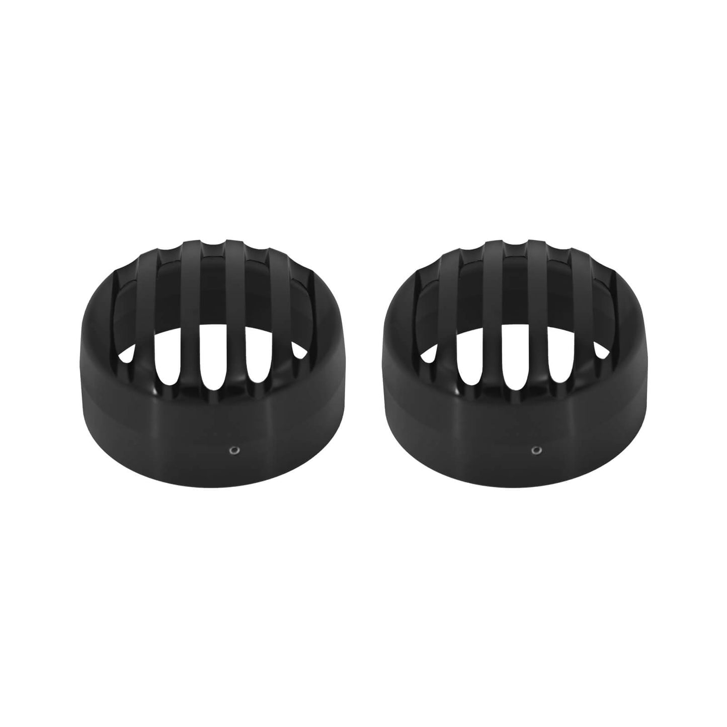 2x Motorcycle Front Turn Signal Indicator Light Grill Bezel Cover Fit For Harley | HCmotorku