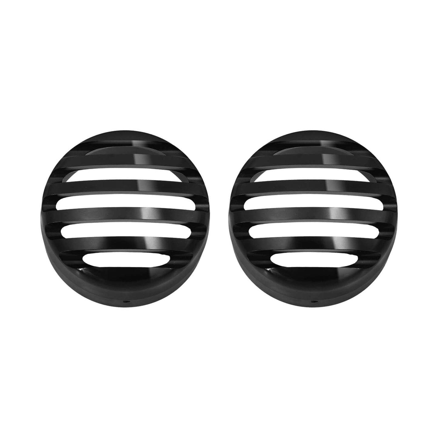 2x Motorcycle Front Turn Signal Indicator Light Grill Bezel Cover Fit For Harley | HCmotorku