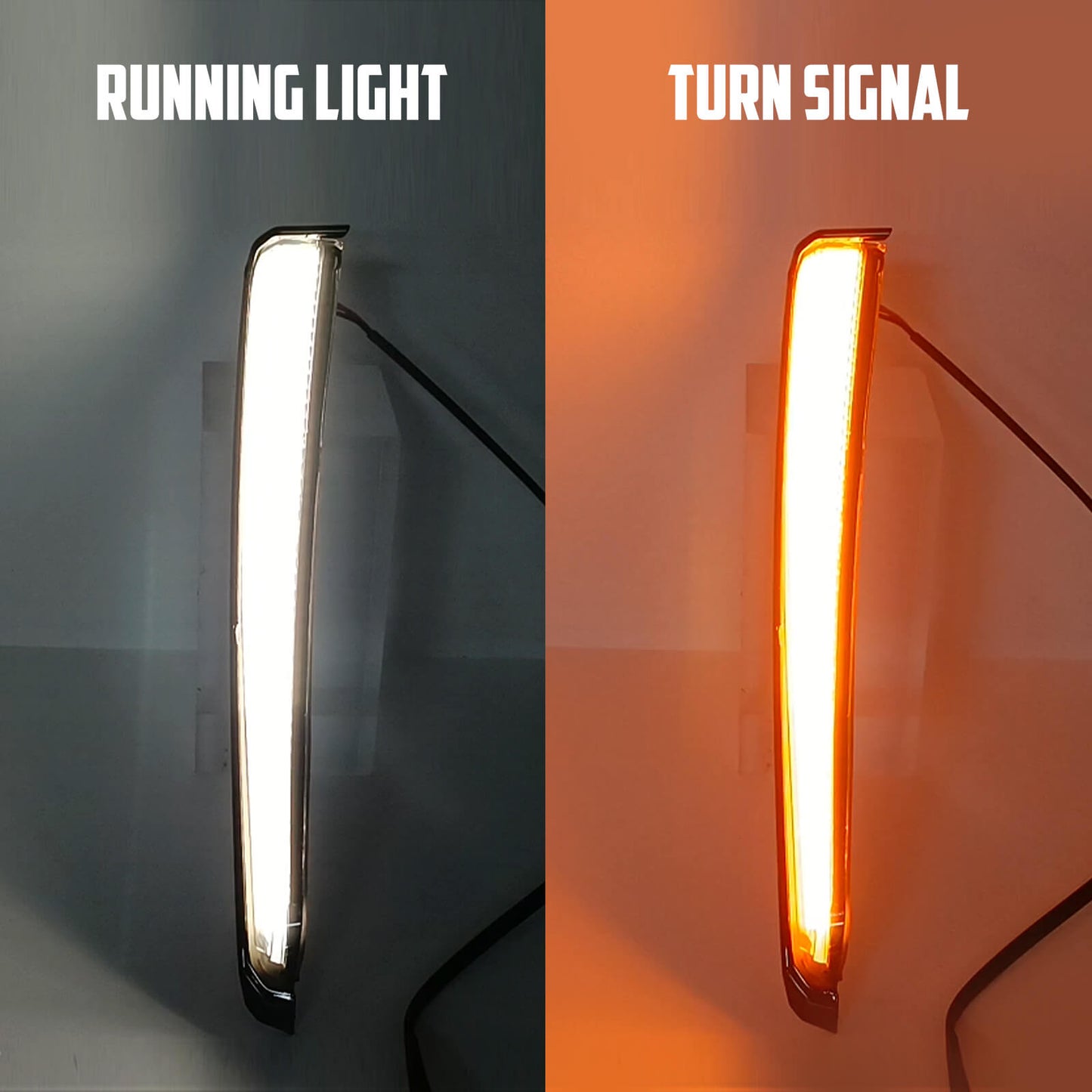 Motorcycle LED Turn Signals Lower Fairing Lamp Fit For Harley Road Street Glide | HCmotorku
