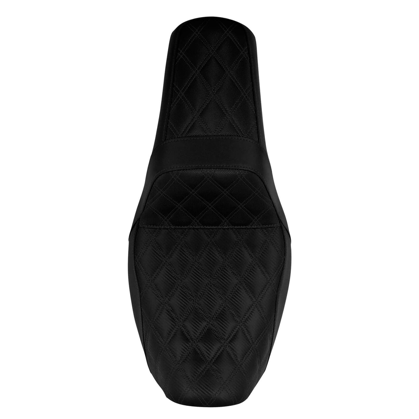 Two-Up Seat Rider Passenger Black Line Fit For Harley Dyna 2006-2017 | HCmotorku