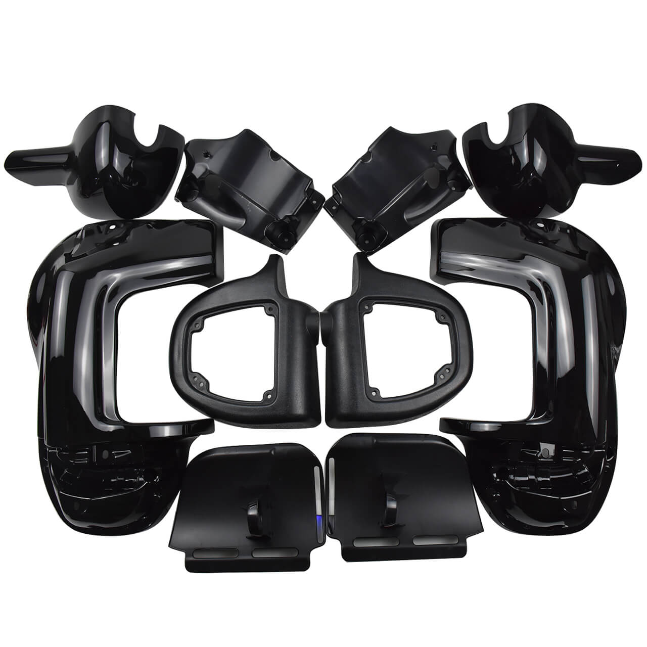 Lower Vented Leg Fairings Glove for Harley Touring 1983-2013 | HCmotorku