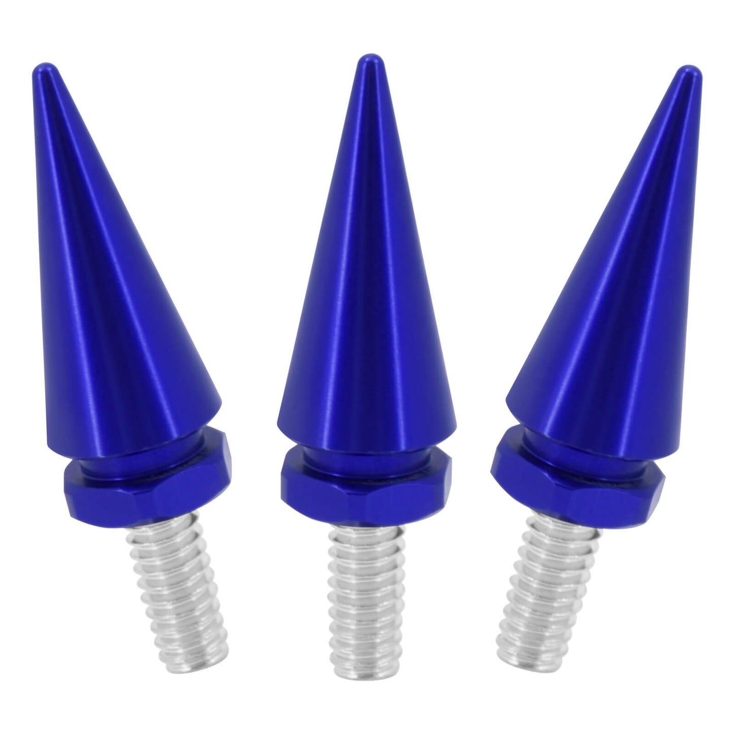 3x Impaler Spike Blue Wind Screen Windshield Bolt For Electra Street Glide 1996-2013 | HCmotorku