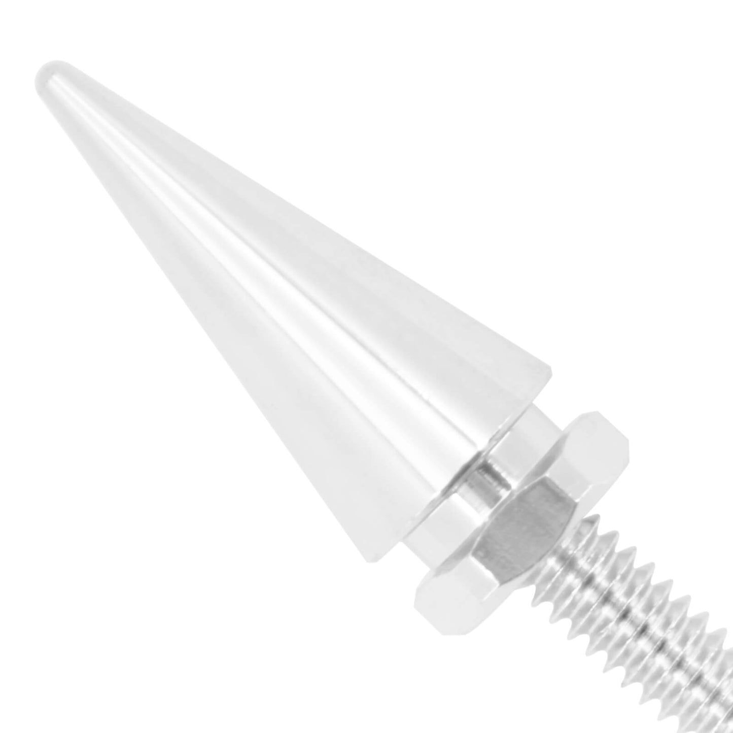 3x Impaler Spike Wind Screen Windshield Bolt Chrome For Electra Street Glid 2014-2023 | HCmotorku