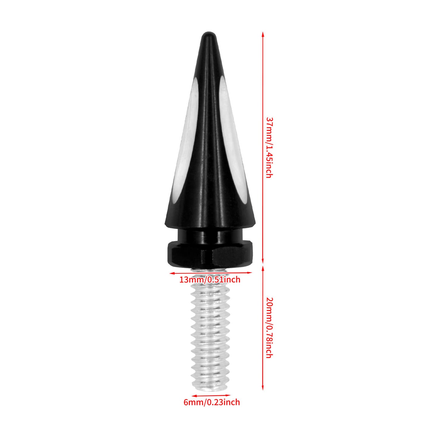 Impaler Spike Wind Screen Windshield Bolts For Harley Electra Street Glide 1996-2013 | HCmotorku