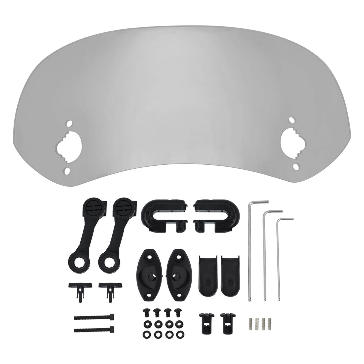 Windshield Clip Extension Spoiler Wind Deflector For Harley | HCmotorku