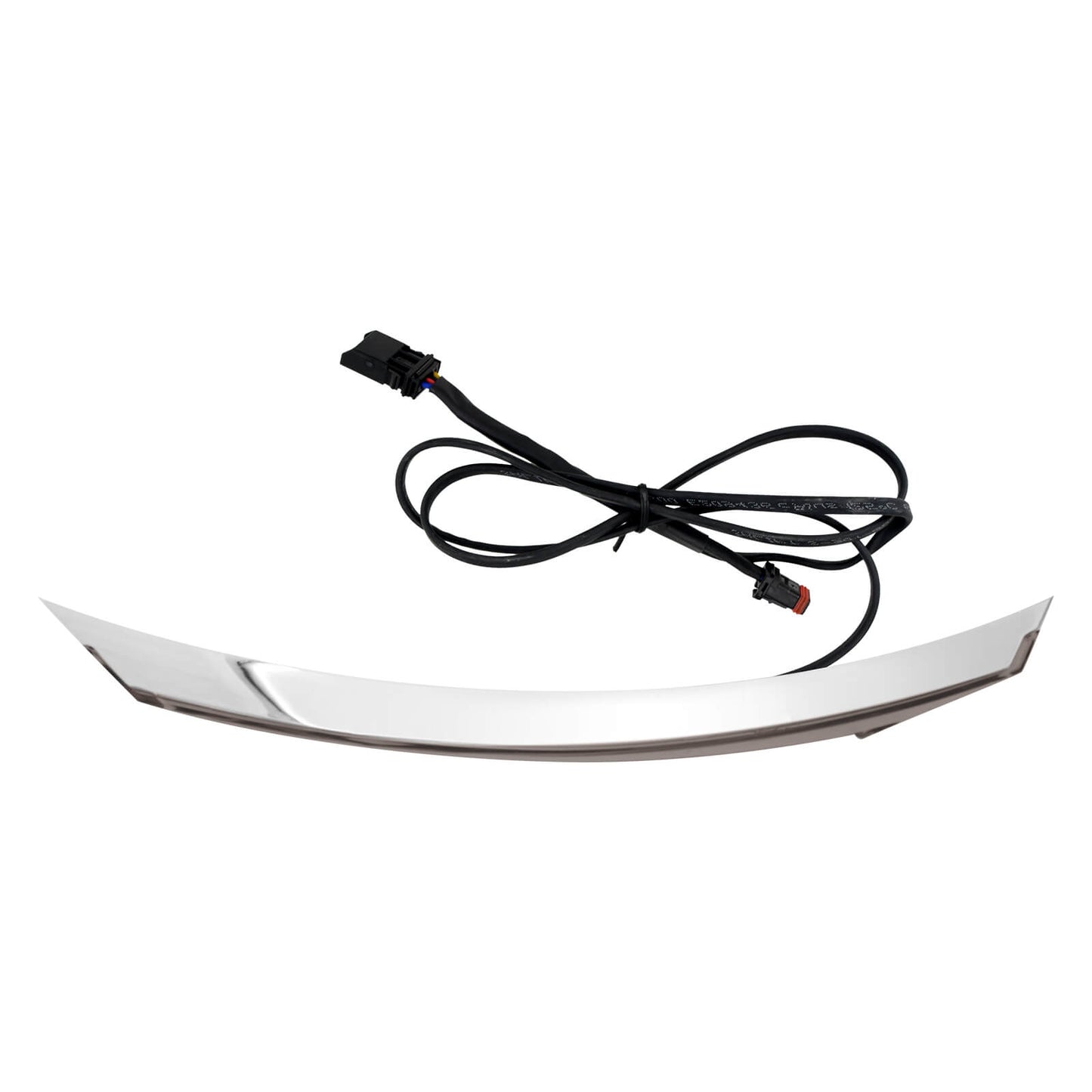 Fairing Windscreen Trim W/ Smoke LED Lights Chrome For Harley FLTRX FLTR 2015-2023 | HCmotorku