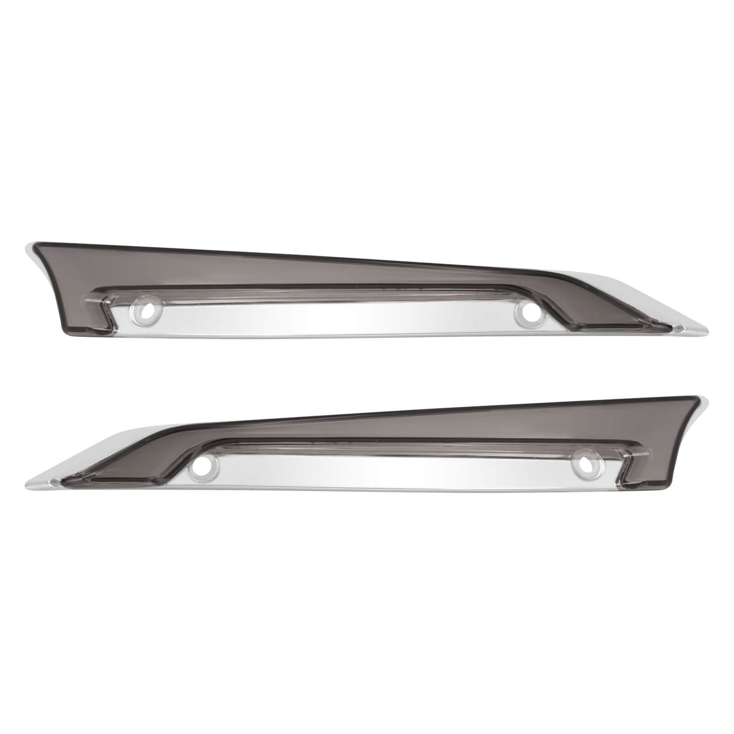 Fairing Windscreen Trim W/ Smoke LED Lights Chrome For Harley FLTRX FLTR 2015-2023 | HCmotorku