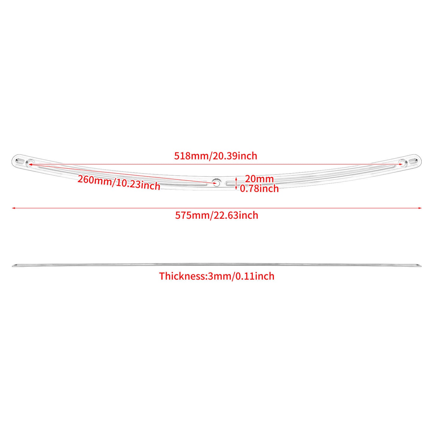 Windshield Trim Batwing Fairing Windscreen Chrome Fit For Touring FLHT 1993-2013 | HCmotorku