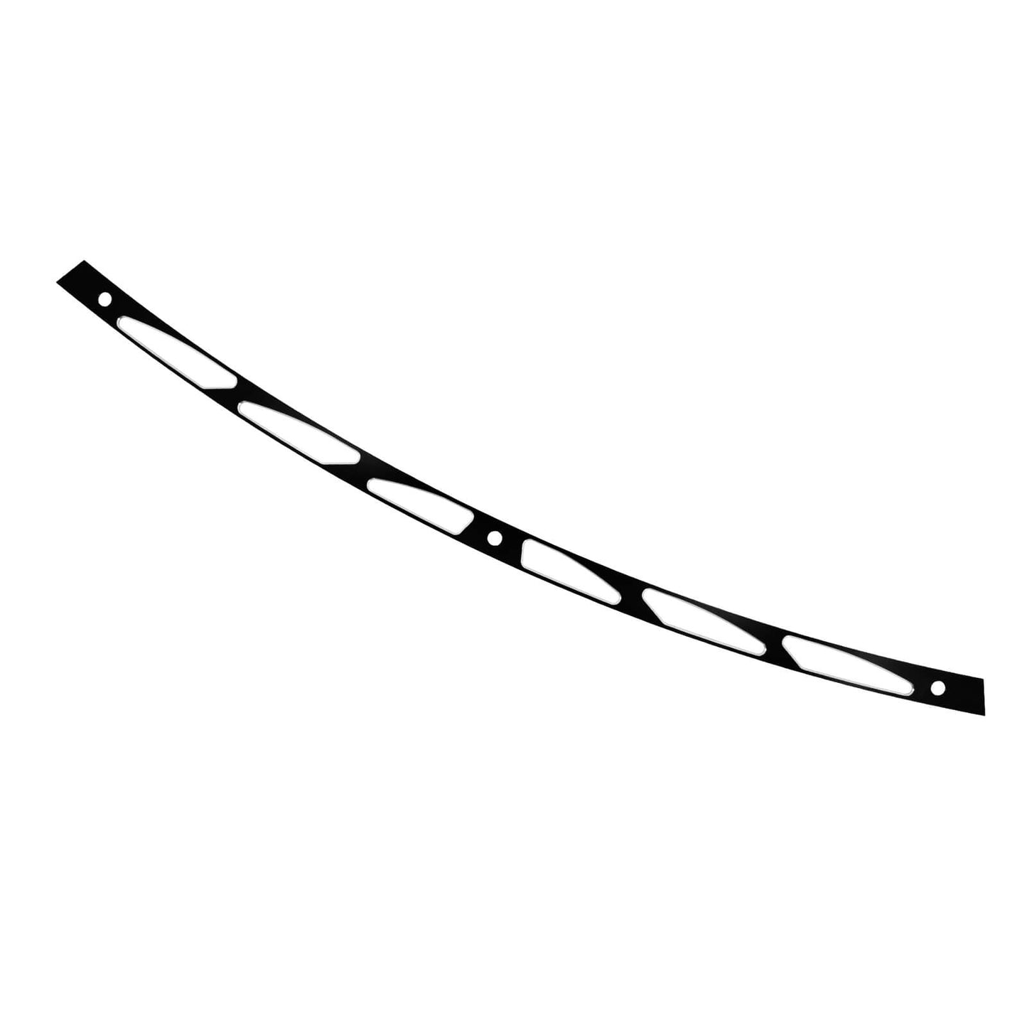 6 Slots Batwing Fairing Windshield Trim Black For Harley Electra Glide 1996-2013 | HCmotorku