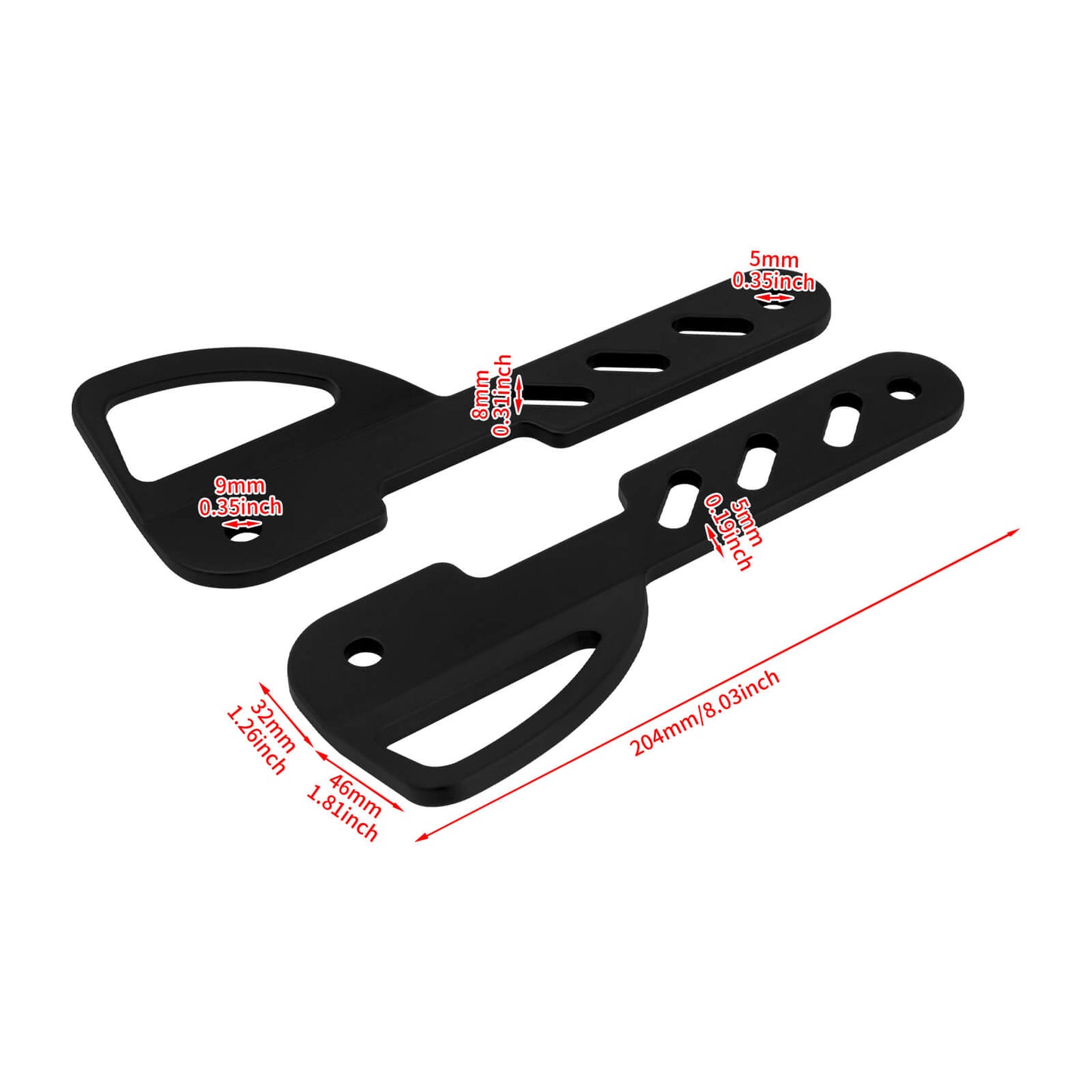 Front Tie Down Bracket Fork Trailer Holder Fit for Harley Touring 1993-2023 | HCmotorku