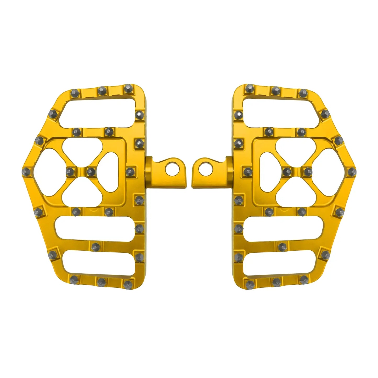 Passenger Floorboards Foot Pegs Gold For Harley Softail Touring 1986-2025 | HCmotorku