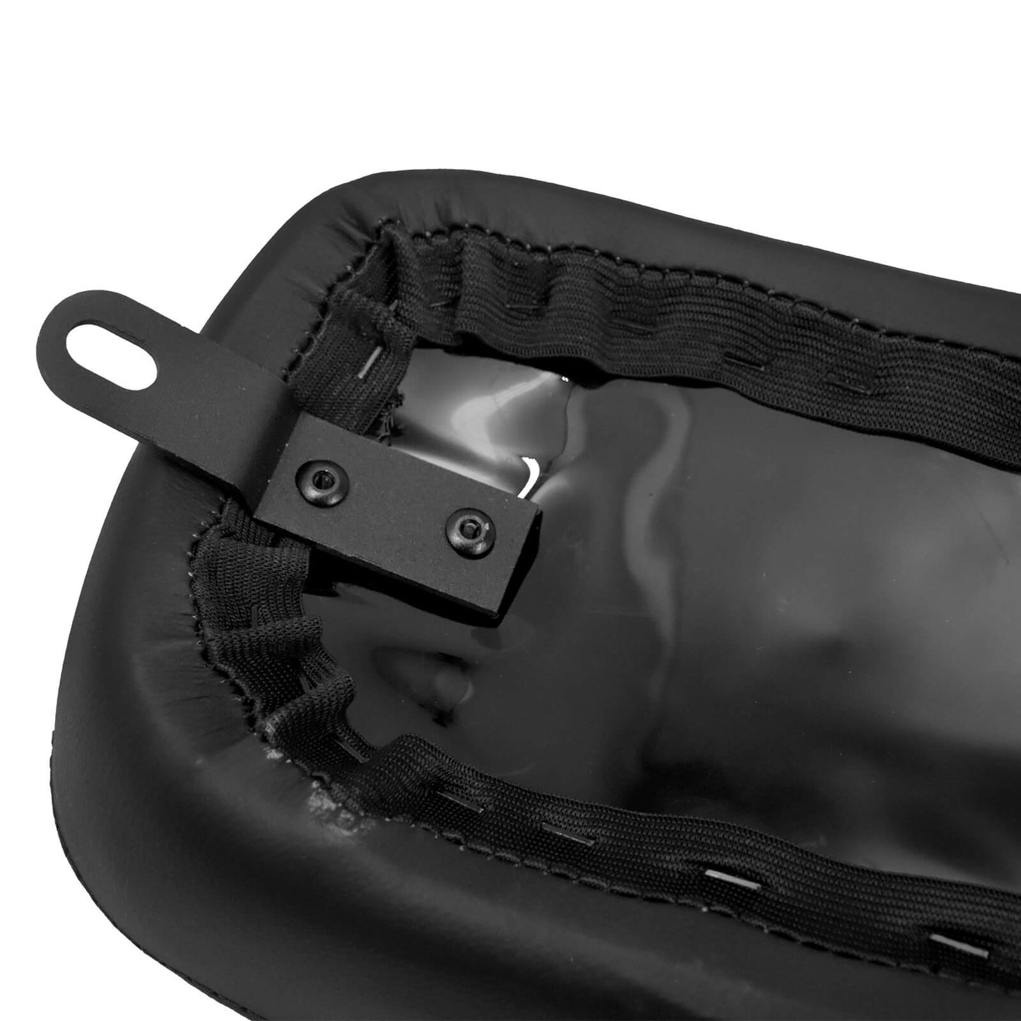 Bevel Two-Up Seat Driver Passenger Black Fit for Harley Softail 2018-2025 | HCmotorku