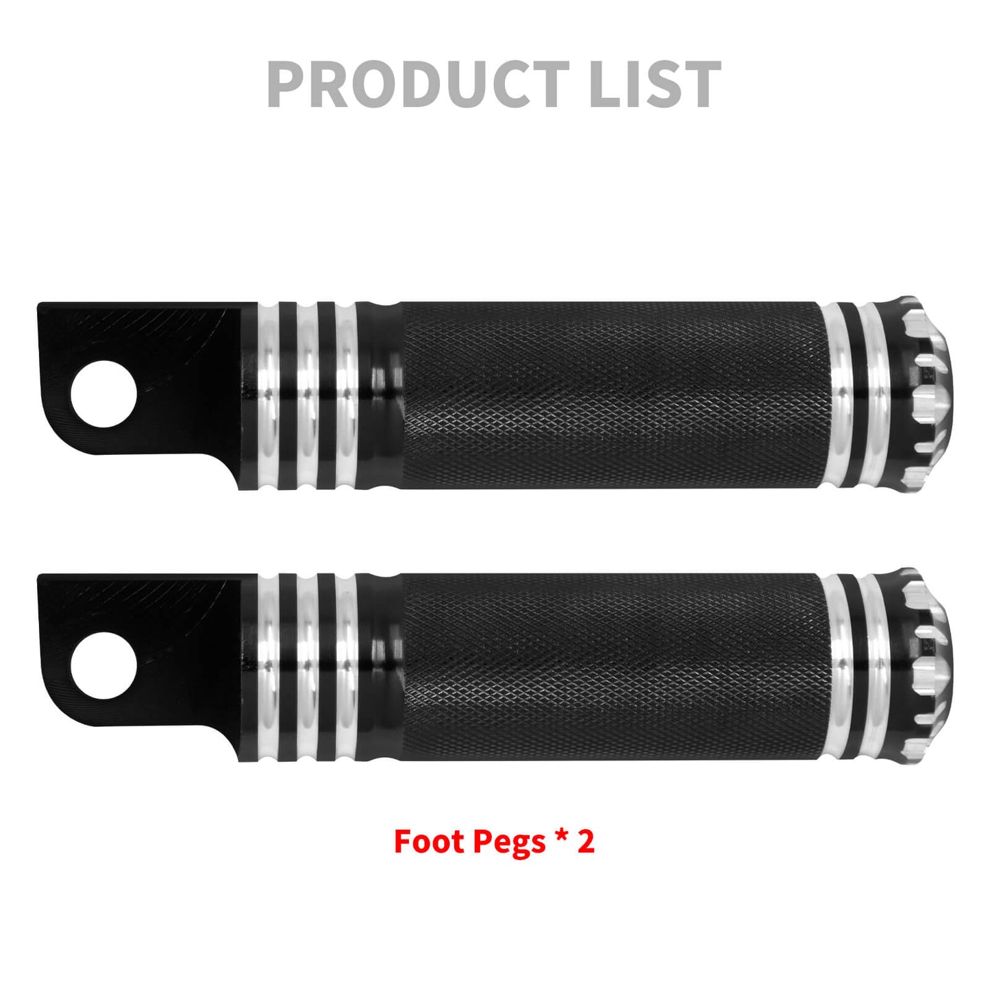 Highway Foot Rest Pegs For Harley Touring Softail Sportster Dyna | HCmotorku