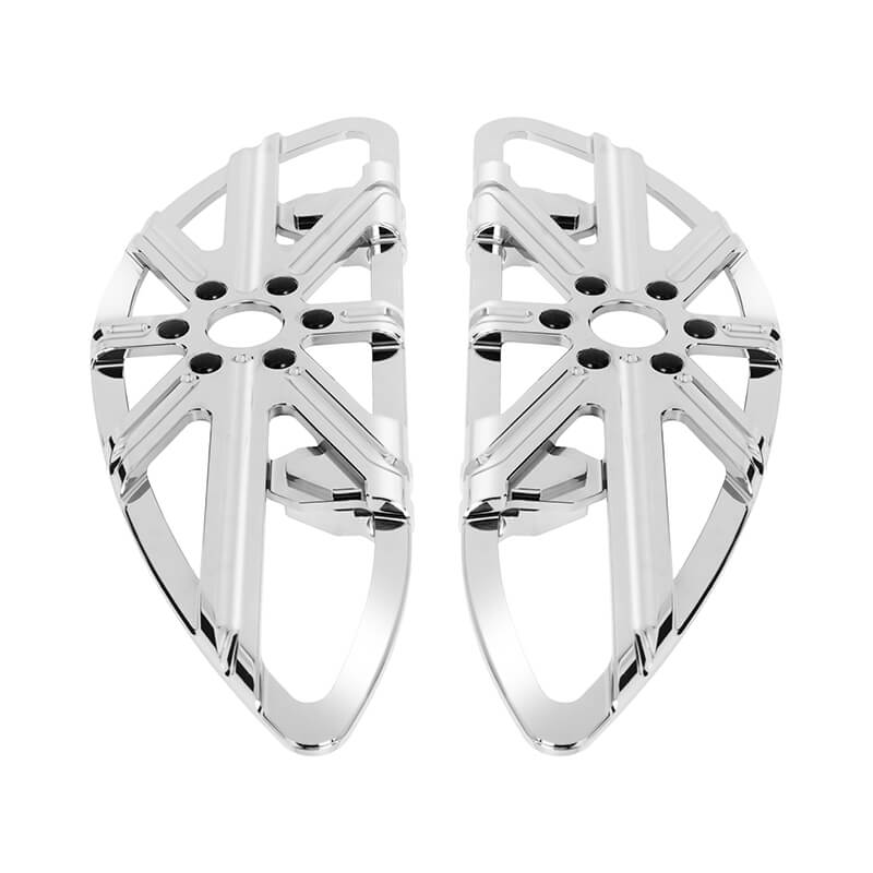 CNC Stretched Harley Rider Footboards Fit Touring Softail | HCmotorku