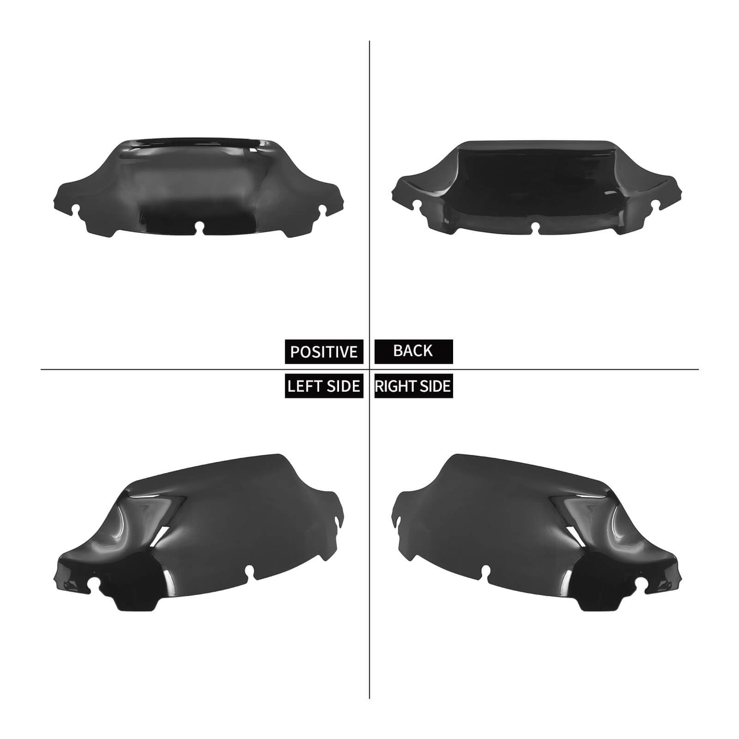 6.8" Wave Windshield for Harley Touring 2014-2021 | HCmotorku