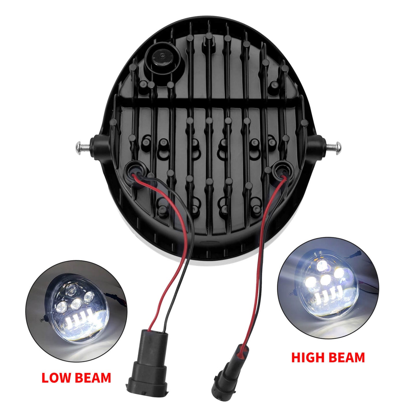 Headlight Assembly Head Lamp Protector LED Fit For Harley V-Rod | HCmotorku