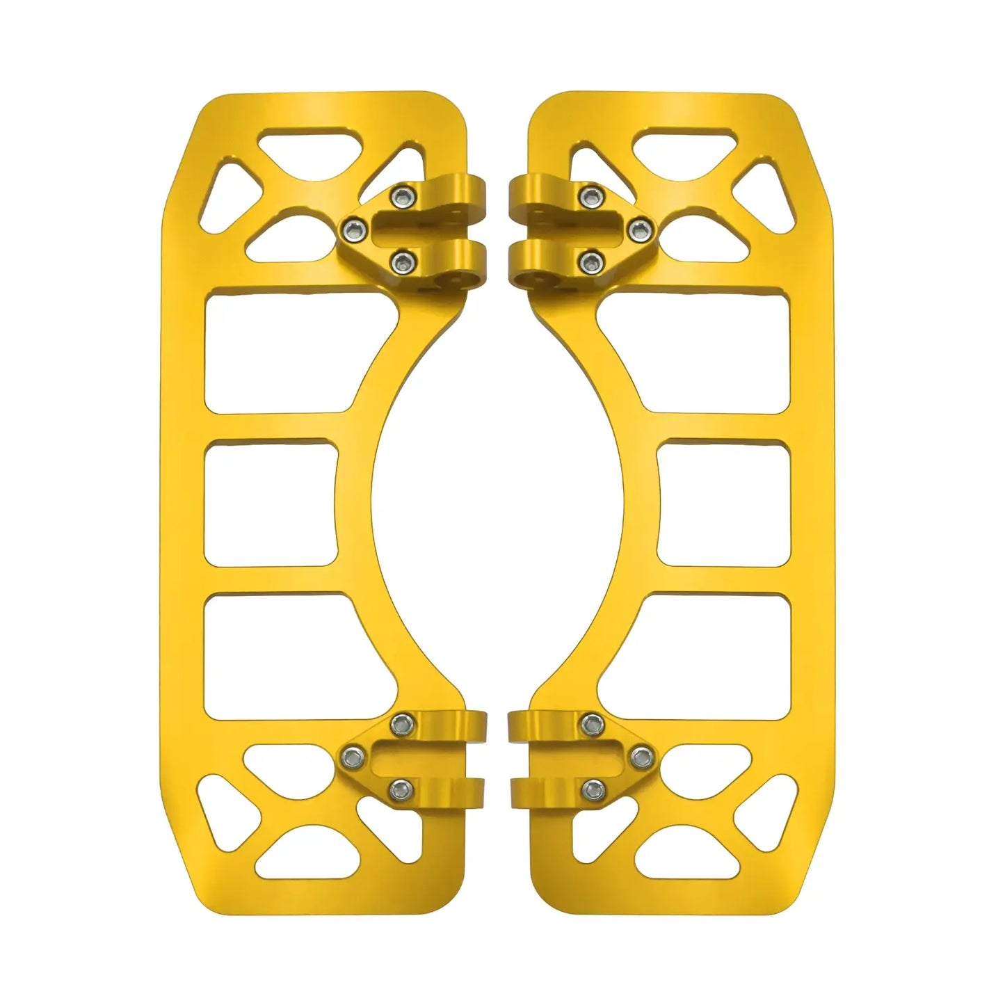 Passenger Floorboards Foot Pegs Gold For Harley Softail Touring 1986-2025 | HCmotorku