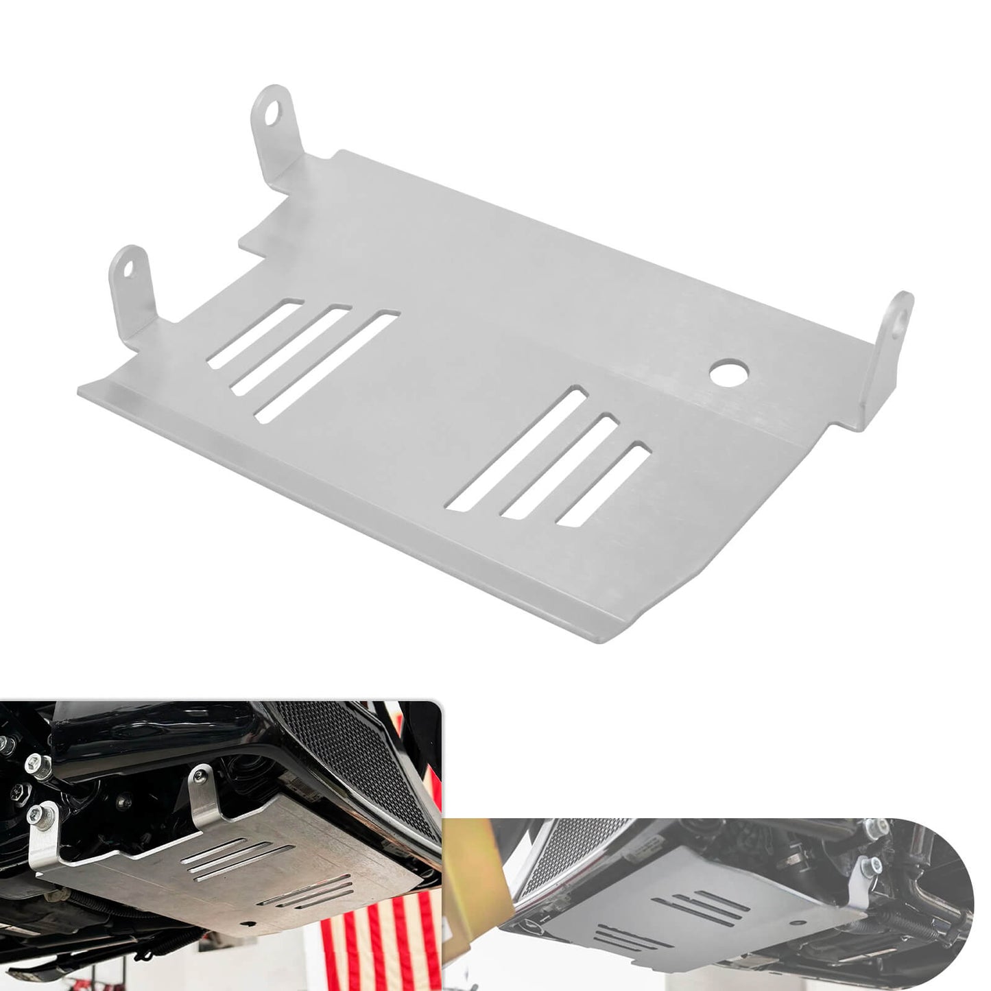 Skid Plate Lower Engine Chassis Protector For Harley Touring 2024-UP | HCmotorku