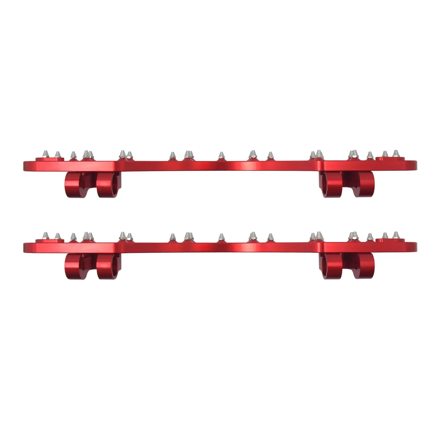 Passenger Floorboards Foot Pegs Red For Harley Softail Touring 1986-2025 | HCmotorku