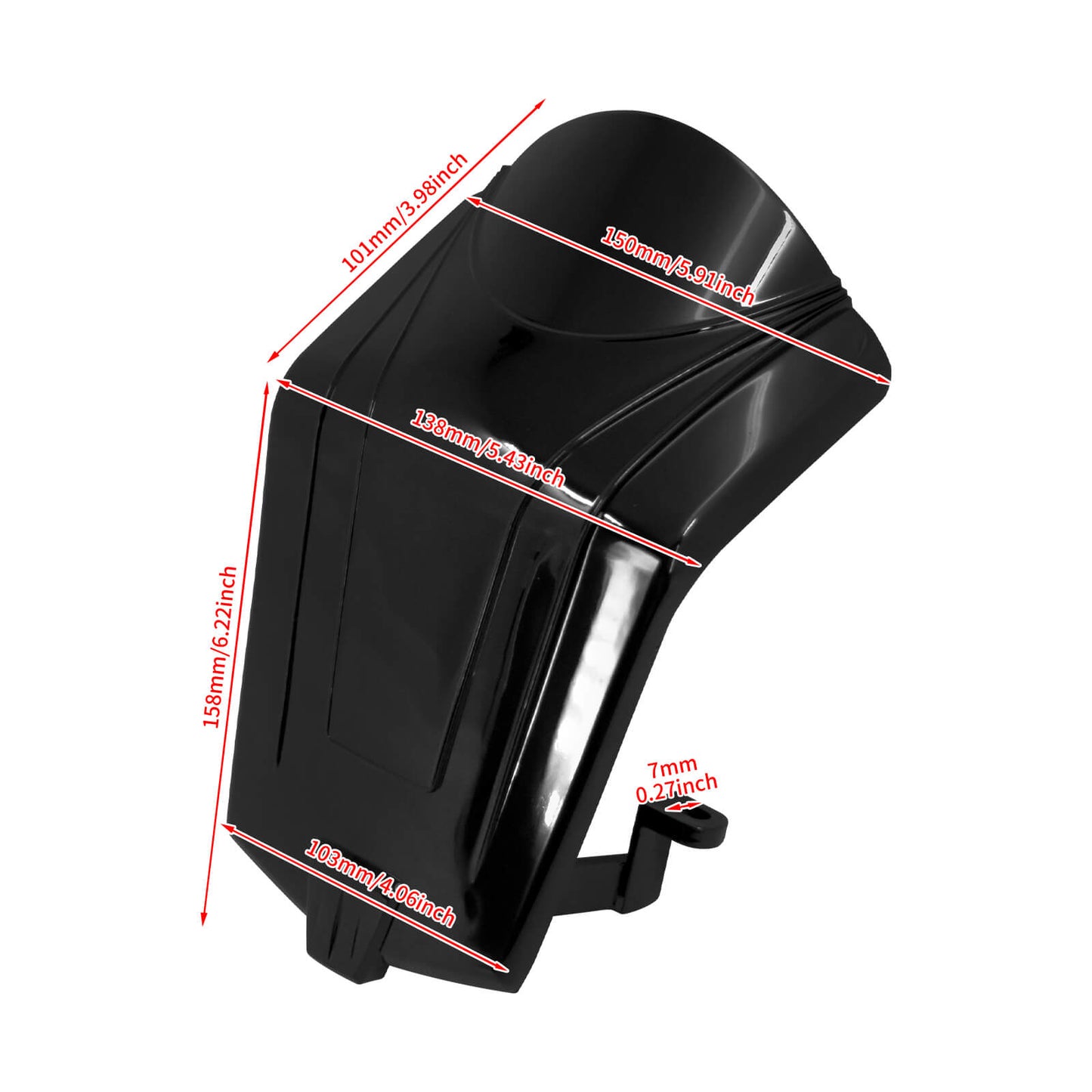 Triple Tree Fairing Wiring Cover Fairing Cover Fit For Indian Scout Sixty 2015-2023 | HCmotorku