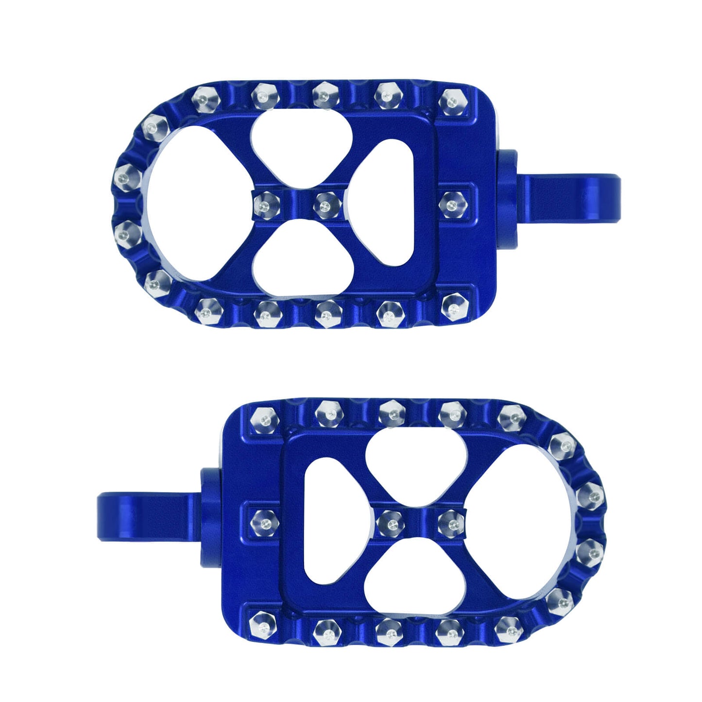 CNC Foot Pegs Floorboards MX Fat Pedals Fit Harley Softail Road King | HCmotorku