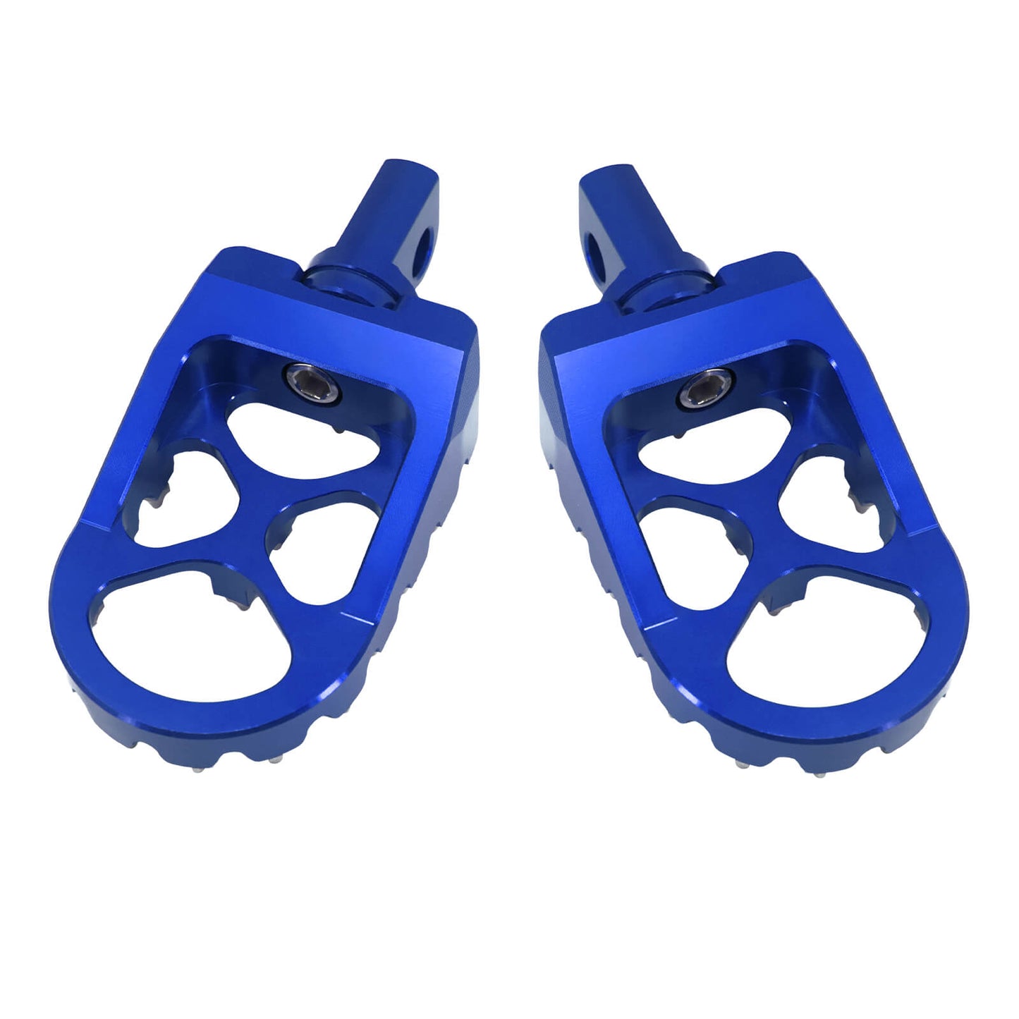 CNC Foot Pegs Floorboards MX Fat Pedals Fit Harley Softail Road King | HCmotorku