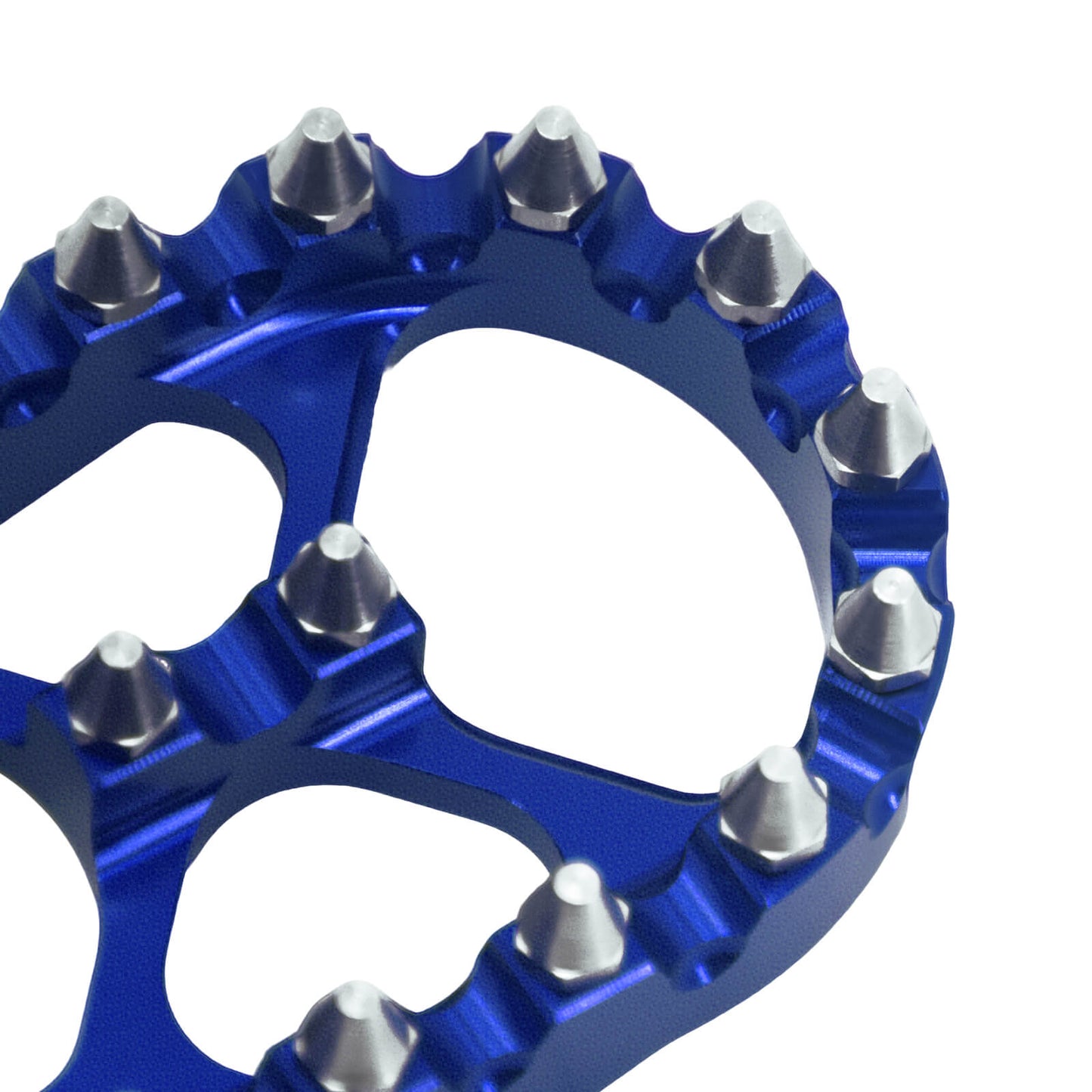 CNC Foot Pegs Floorboards MX Fat Pedals Fit Harley Softail Road King | HCmotorku