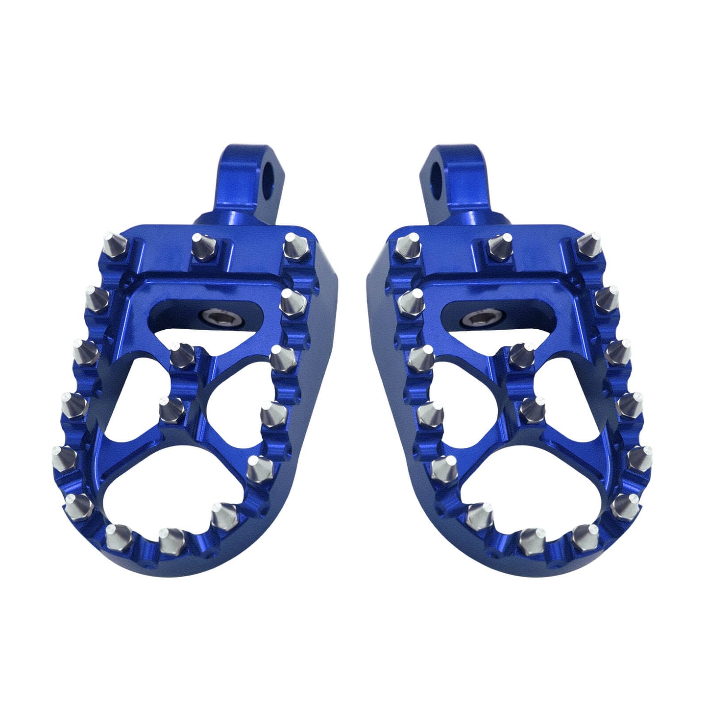 CNC Foot Pegs Floorboards MX Fat Pedals Fit Harley Softail Road King | HCmotorku